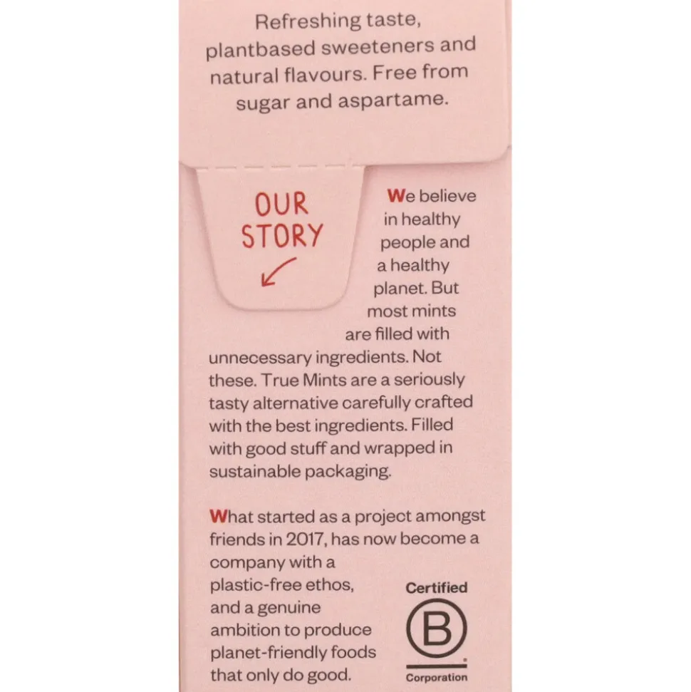 3x True Gum True Mints Cherry 13 gr