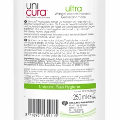 6x Unicura Vloeibare Handzeep Ultra 250 ml