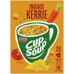 6x Unox Cup-a-Soup Indiase Kerrie 3 x 175 ml