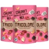 3x Verse Klassenoten Chunky Chocolade en Noten Mix Tricolore 150 gr