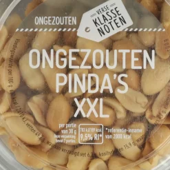 6x Verse Klassenoten Pinda's XXL Ongezouten 210 gr