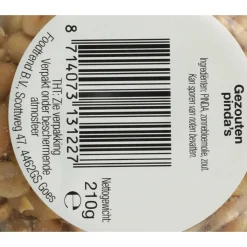 6x Verse Klassenoten Pinda's XXL Gezouten 210 gr