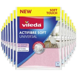 15x Vileda Doek Actifibre Soft Doek 2 stuks