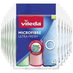 12x Vileda Microvezeldoek Ultra Fresh 3 stuks
