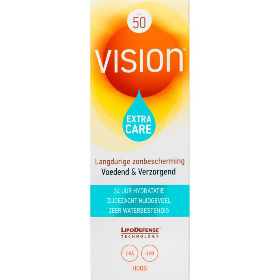 2x Vision Zonnebrand Crème Extra Care SPF 50 185 ml
