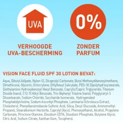 2x Vision Zonnebrand Face Fluid SPF 30 50 ml
