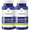 2x Vitakruid Ashwagandha Ksm 60 vegacapsules