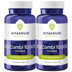 2x Vitakruid B12 Combi 10.000 120 tabletten