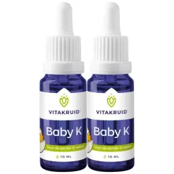 2x Vitakruid Baby Vitamine K 10 ml