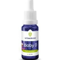 2x Vitakruid Baby Vitamine K & D 2x 10 ml