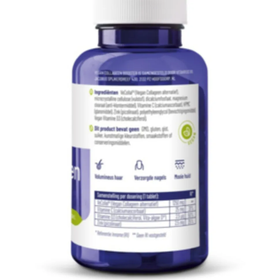 2x Vitakruid Collageen Booster Vegan 90 tabletten