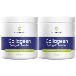 2x Vitakruid Collageen Solugel Poeder 250 gr
