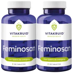 2x Vitakruid Feminosan 120 tabletten