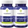 2x Vitakruid Foliumzuur 400 Mcg 90 tabletten