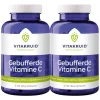 2x Vitakruid Gebufferde Vitamine C 150 vegacapsules