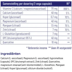 2x Vitakruid Gebufferde Vitamine C 90 vegacapsules