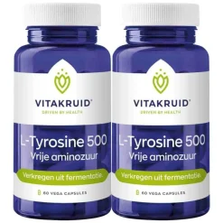 2x Vitakruid L-Tyrosine 500 60 capsules