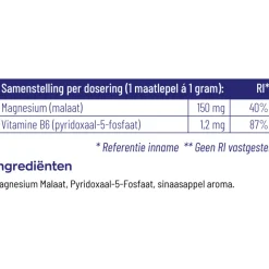 2x Vitakruid Magnesium Malaat 120 gr