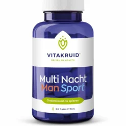 2x Vitakruid Man Sport Multi Dag Nacht 180 tabletten