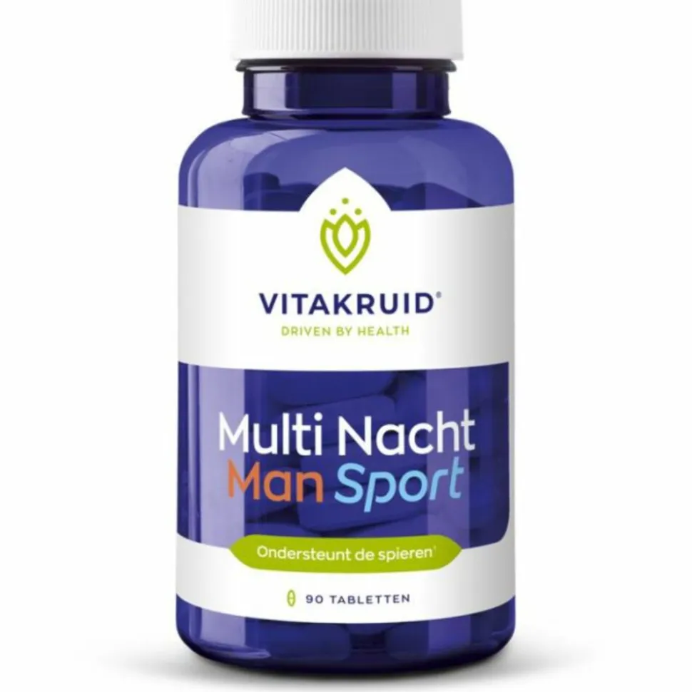 2x Vitakruid Man Sport Multi Dag Nacht 180 tabletten
