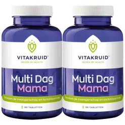2x Vitakruid Multi Dag Mama 90 tabletten
