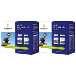2x Vitakruid Multi Dag Nacht Man 60 tabletten