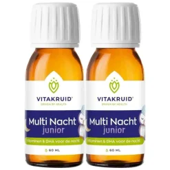 2x Vitakruid Multi Nacht Junior 60 ml