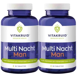 2x Vitakruid Multi Nacht Man 90 tabletten
