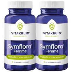 2x Vitakruid Symflora Femme 90 vegacapsules