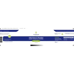 2x Vitakruid Vitamine C Poeder Calcium- & Magnesiumascorbaat 260 gr