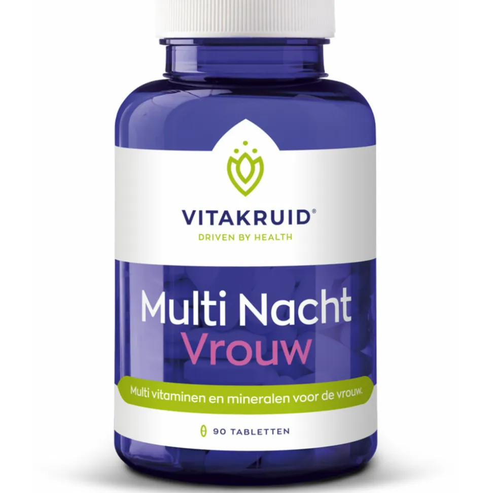 2x Vitakruid Vrouw Multi Dag Nacht 180 tabletten