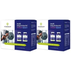 2x Vitakruid Vrouw Sport Multi Dag Nacht 180 tabletten