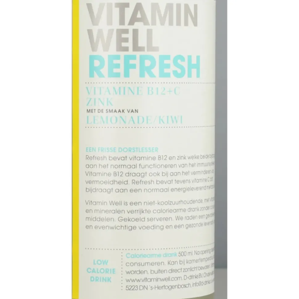 12x Vitamin Well Vitamine Water Refresh 500 ml