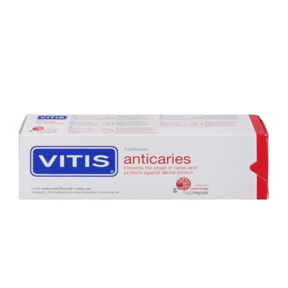 6x Vitis Tandpasta Anticaries 75 ml