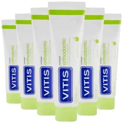6x Vitis Tandpasta Orthodontic 75 ml
