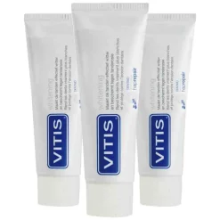 3x Vitis Tandpasta Whitening 75 ml