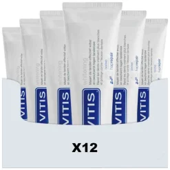 12x Vitis Tandpasta Whitening 75 ml