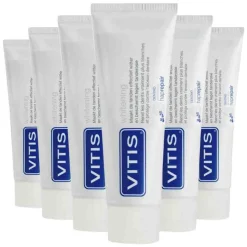 6x Vitis Tandpasta Whitening 75 ml