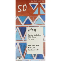 10x Vivani Chocoladereep Melk Dark Milk 80 gr