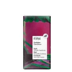 10x Vivani Chocoladereep Puur Hazelnoot 100 gr