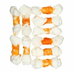 2x Voskes Blanke Kauwknopen Met Kip 10 stuks