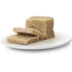 24x Voskes Kattenvoer Nat Paté Adult Heek met Zalm & Erwtjes 85 gr