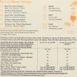 3x Waterdrop Microdrink Hydratatieblokjes Ice Tea Peach 12 stuks