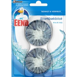 12x WC Eend Stortbakblok Blauw 2x 50 gr
