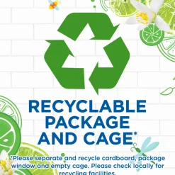 8x WC Eend Toiletblok Active Clean Duopack Citrus 2 stuks