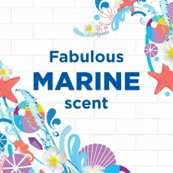 8x WC Eend Toiletblok Active Clean Marine 38 gr