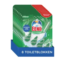 8x WC Eend Toiletblok Active Pine Forest 38 gr