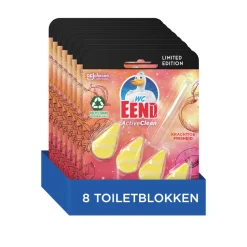 8x WC Eend Toiletblok Active Cosmic Peach 38 gr