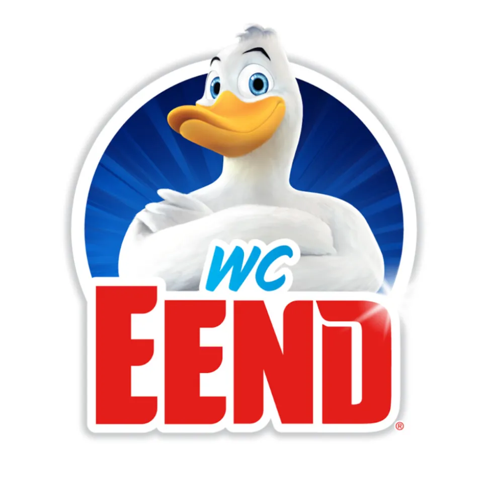 12x WC Eend Toiletblok Navul Duo Ocean Fresh 80 GR