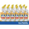 12x WC Eend Toiletreiniger Action Gel Citrus Splash 750 ml